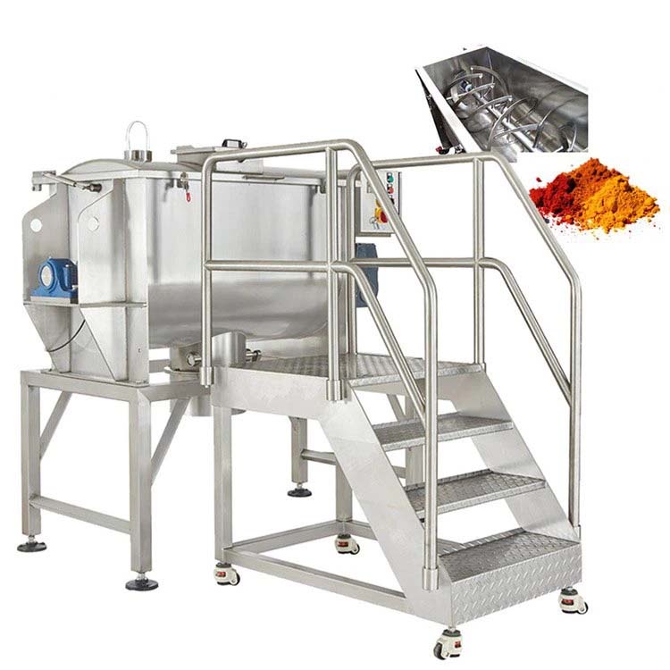 Ribbon blender mixer